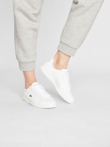 LACOSTE Sneakers 'Graduate' in White: front
