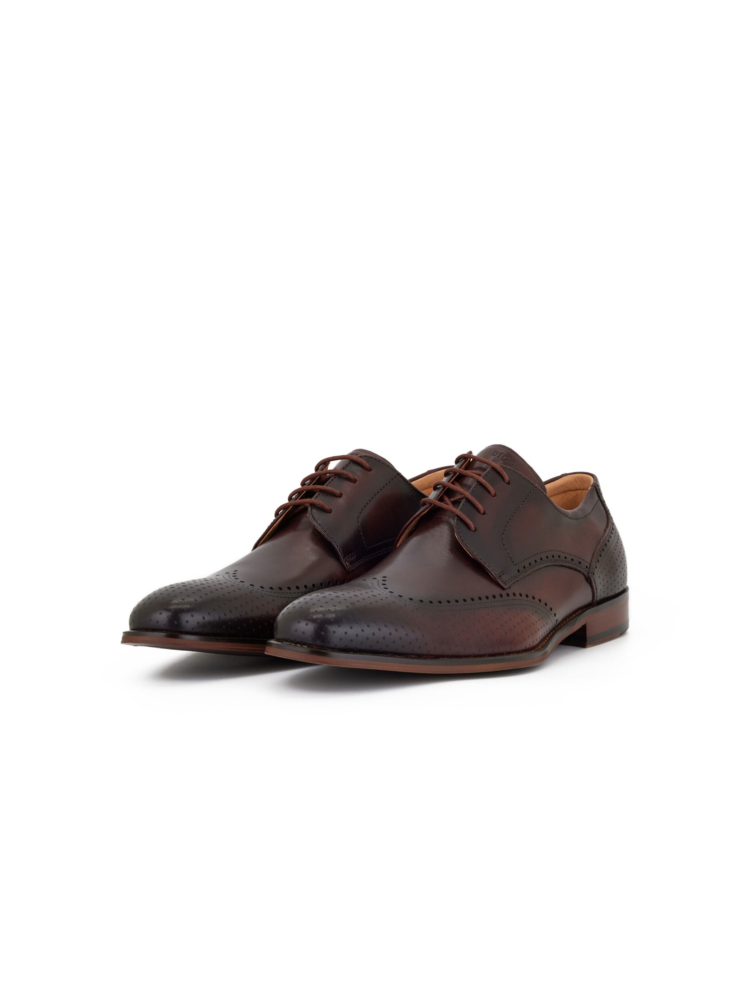Digel Lace-Up Shoes 'Selleng' in Brown