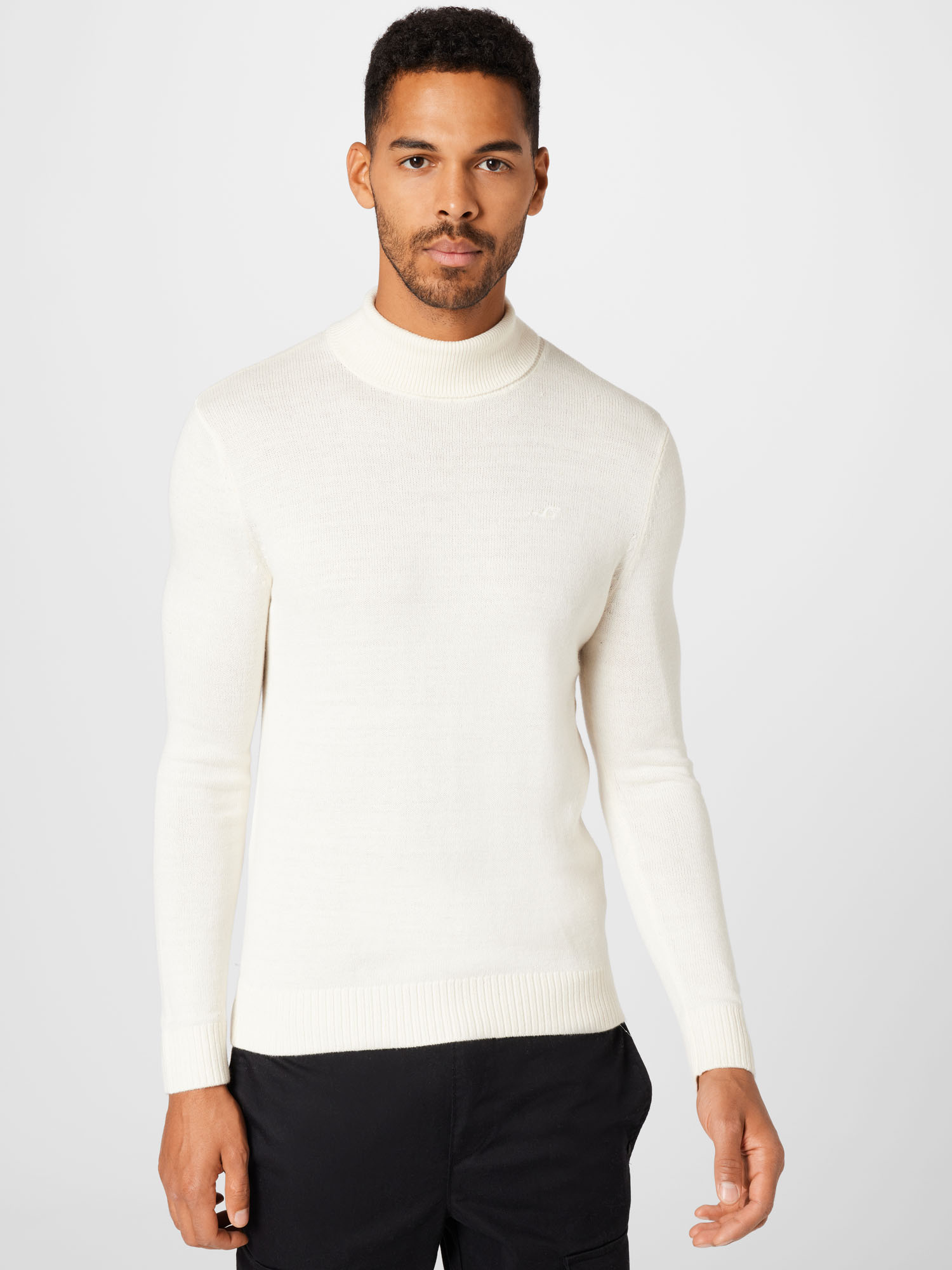 Swetry & kardigany Odzież HOLLISTER Sweter w kolorze Naturalna Bielm 