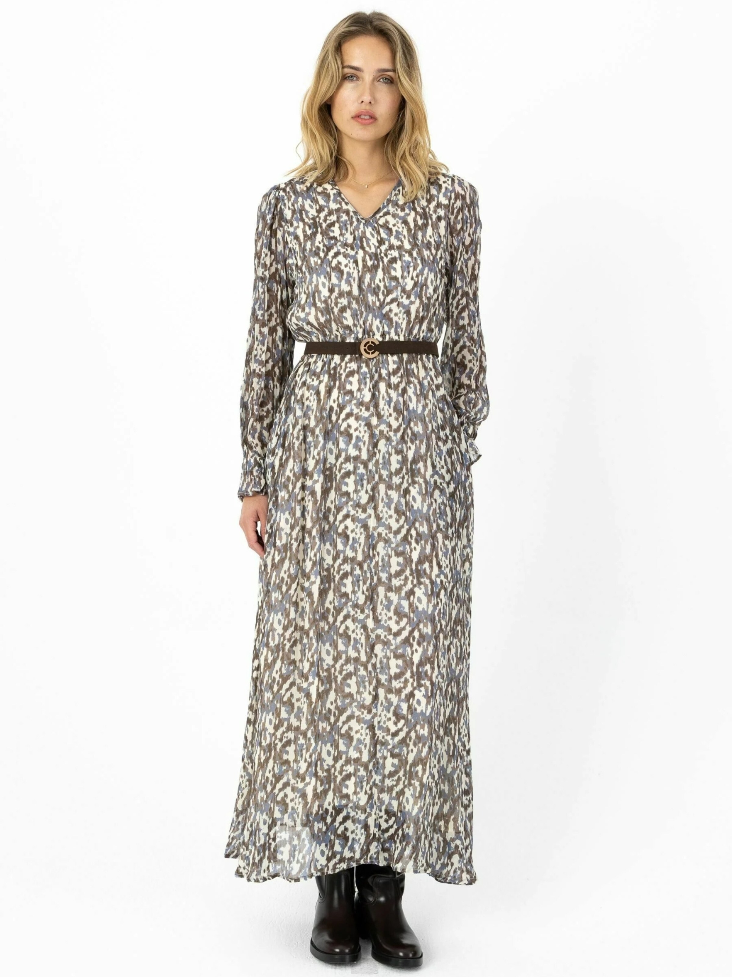 Coster Copenhagen - Vestido ' Long ' em castanho: frente