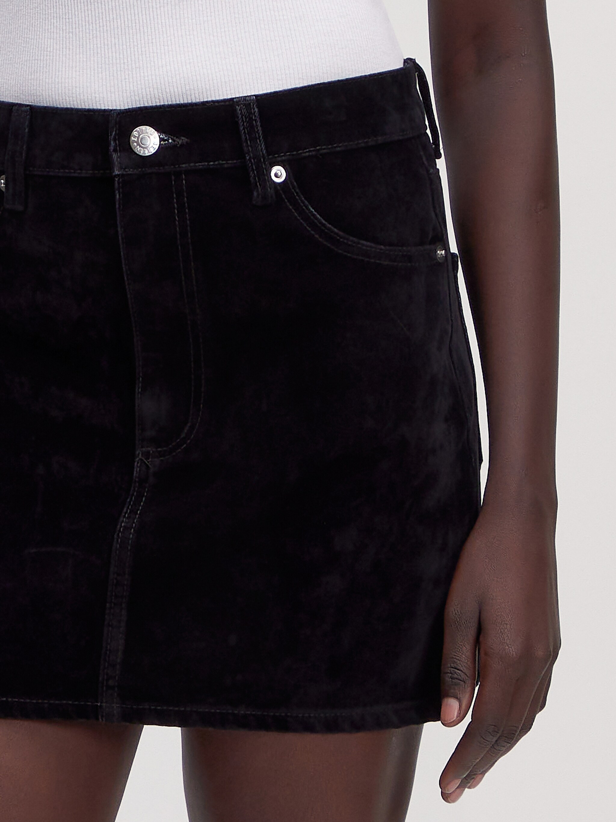 EDITED Produkter Nederdel 'Frankie Skirt' black denim