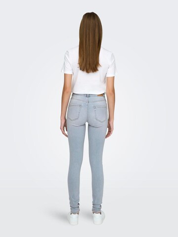 Skinny Jean 'BLUSH' ONLY en bleu