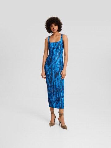 Bershka Jurk in Blauw