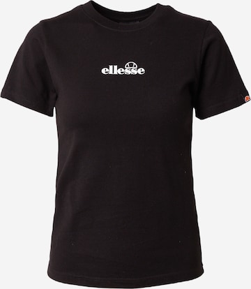 ELLESSE Shirt 'Beckana' in Zwart: voorkant