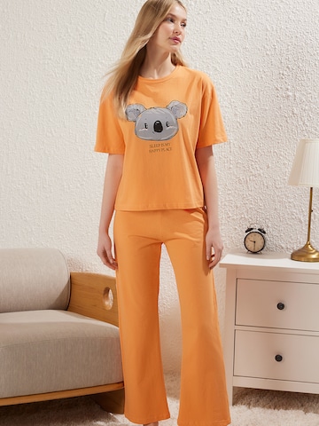 Trendyol Πιτζάμα σε πορτοκαλί