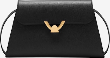 Borsa a mano 'Coccinelle Dew 3' di Coccinelle in nero: frontale