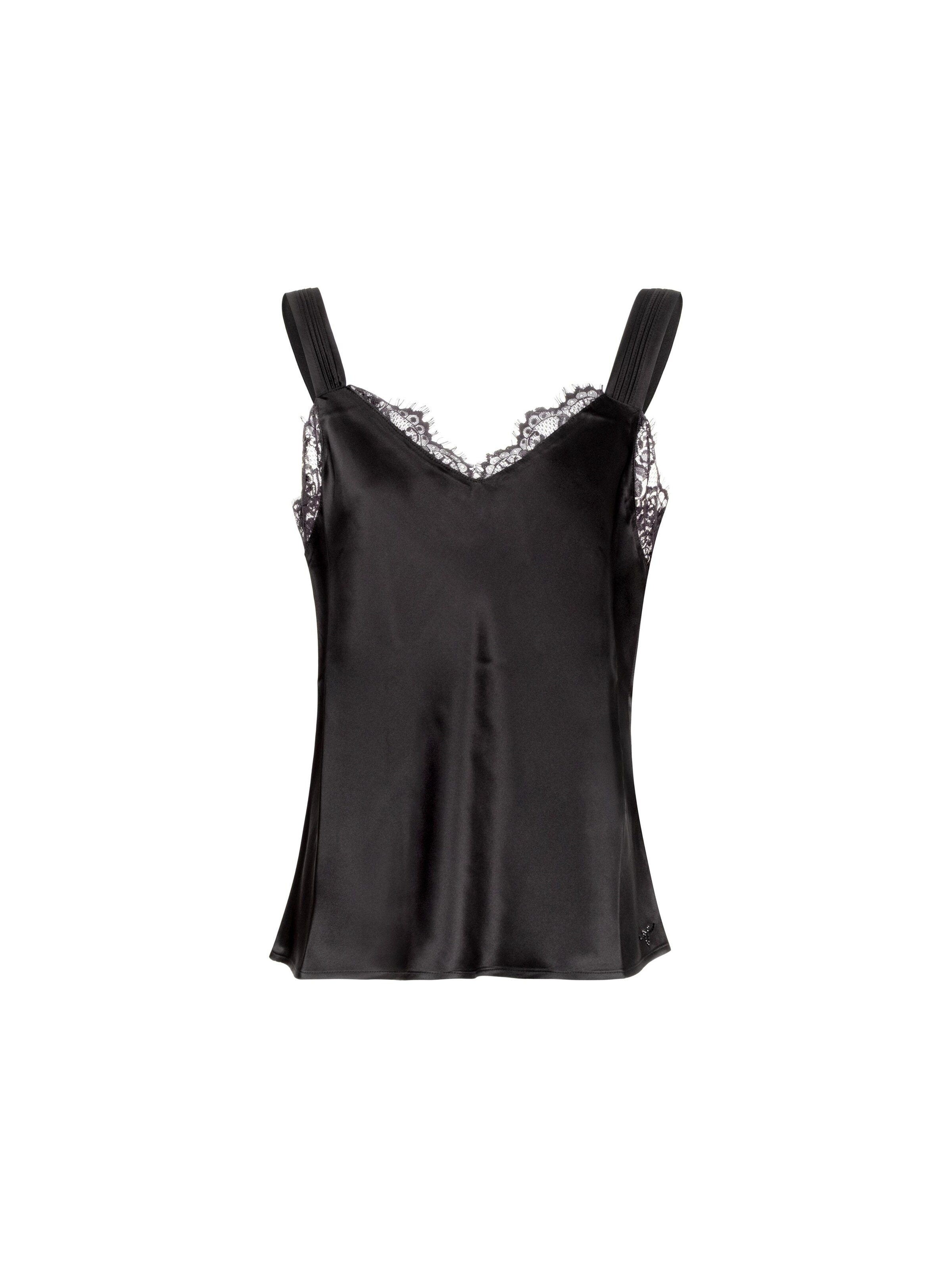 Chemisier SILK & CASHMERE en noir