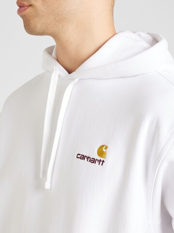Carhartt WIP Sweatshirt 'American Script' in Weiß