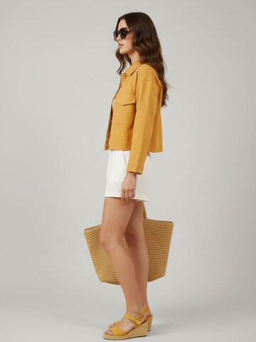 WEARABLE STORIES Overgangsjakke 'Amber' i brun