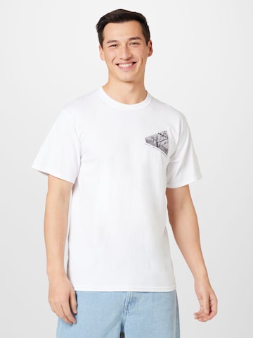 HUF Shirt 'WITHSTAND' in White: front