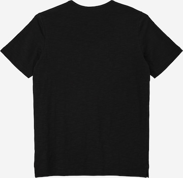 s.Oliver T-Shirt in Schwarz: zadná strana