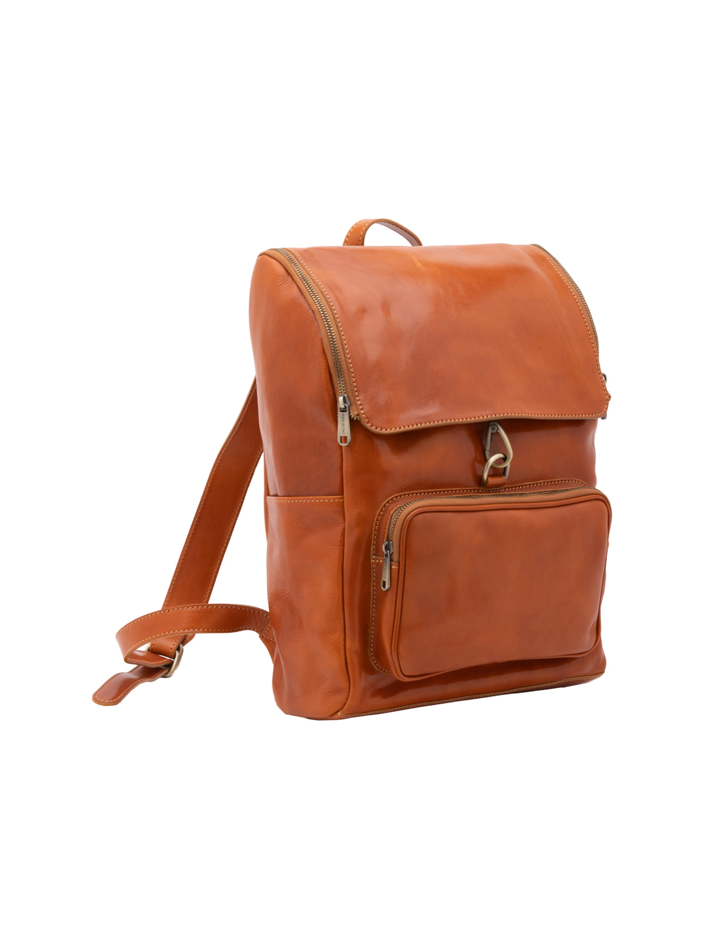 Sac à dos Viola Castellani en marron : devant