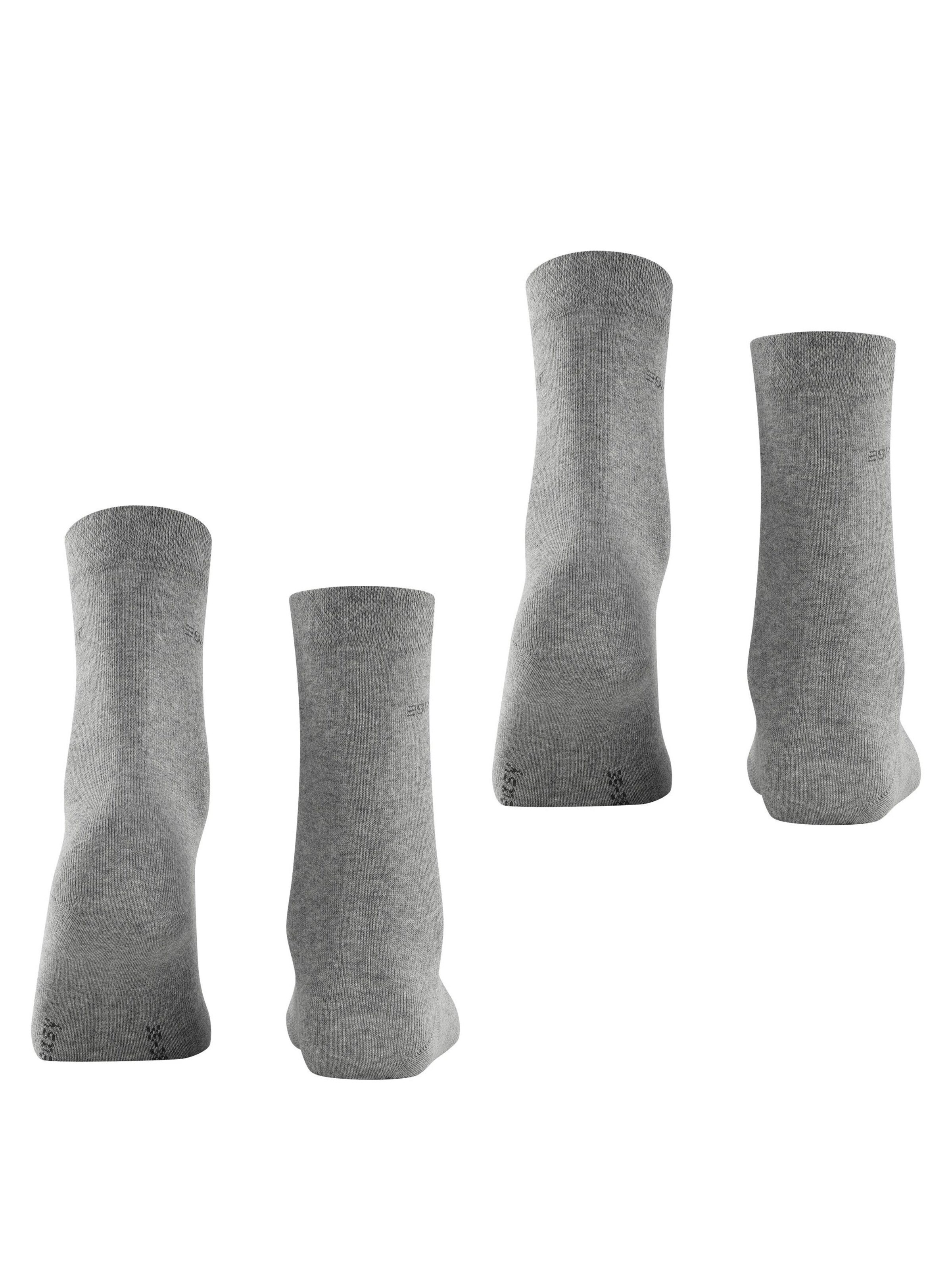 ESPRIT Socks 'Basic Easy 2-Pack' in Grey