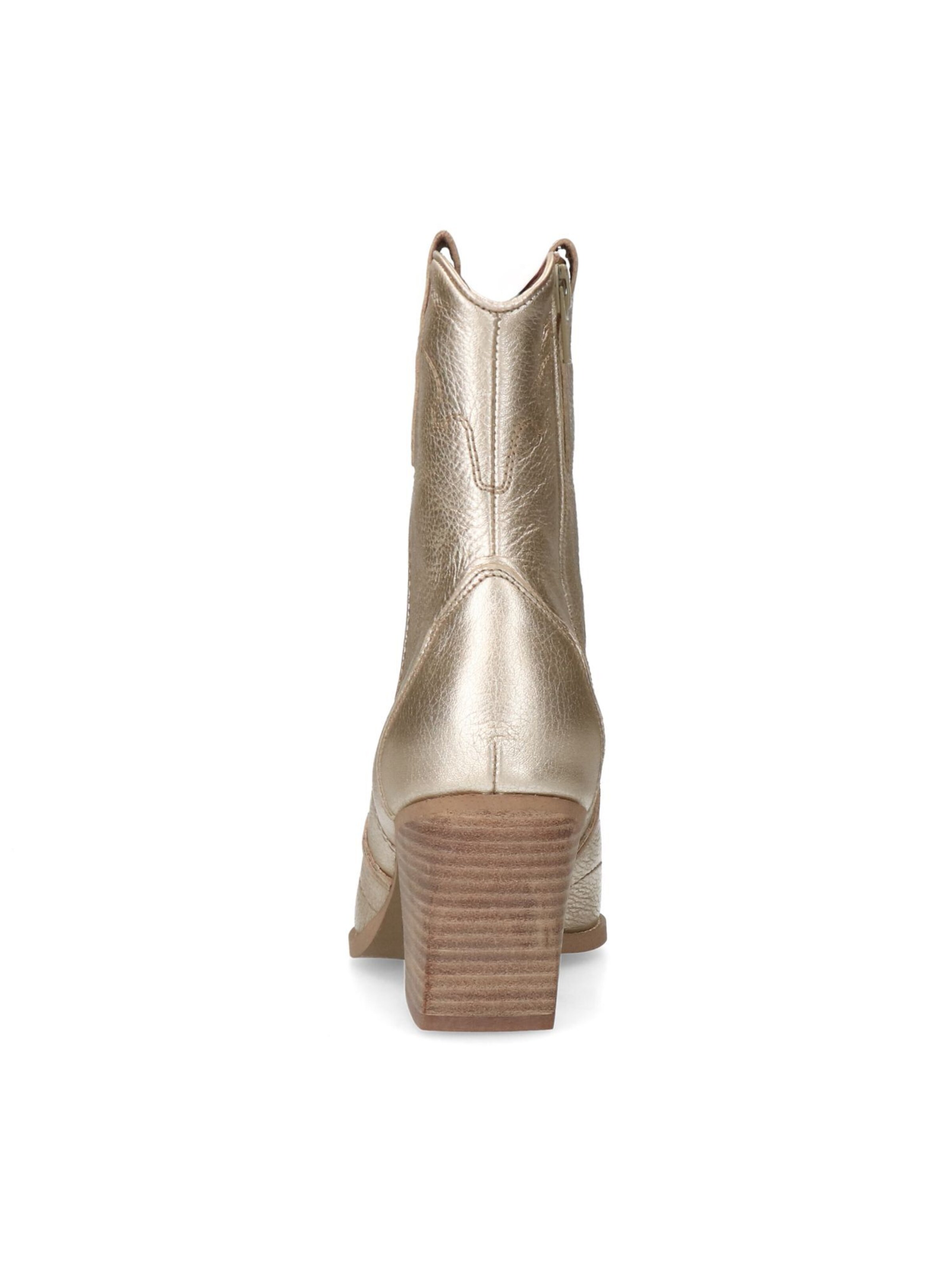 Bottes de cowboy MANFIELD en or