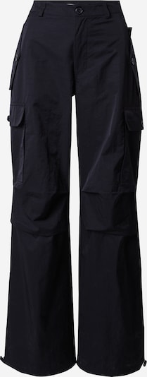 Pantaloni cu buzunare Oval Square pe negru, Vizualizare produs