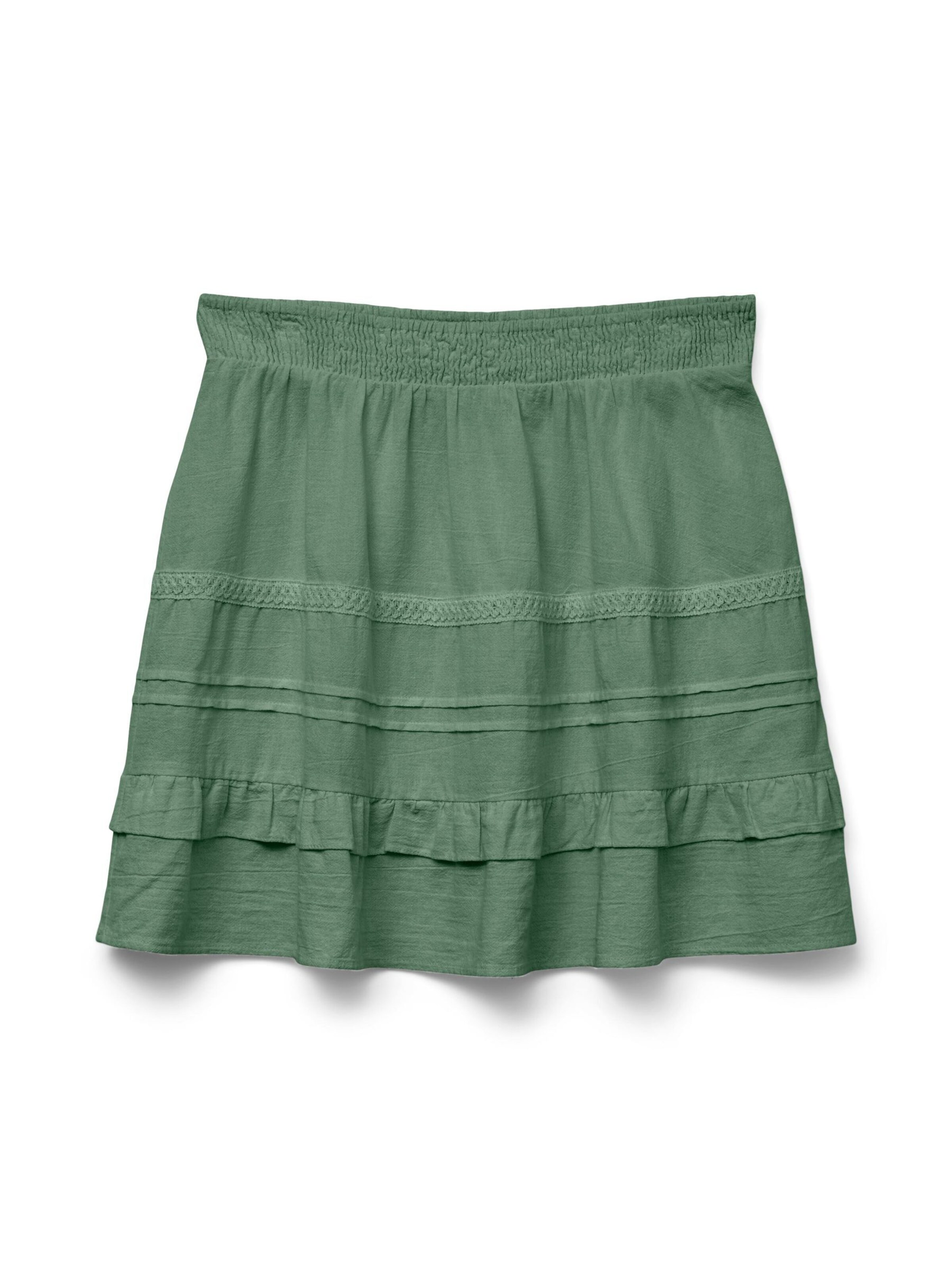 VERO MODA Skirt 'VMPretty' in Green: front