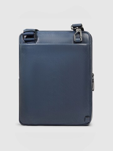 Piquadro Schoudertas in Blauw