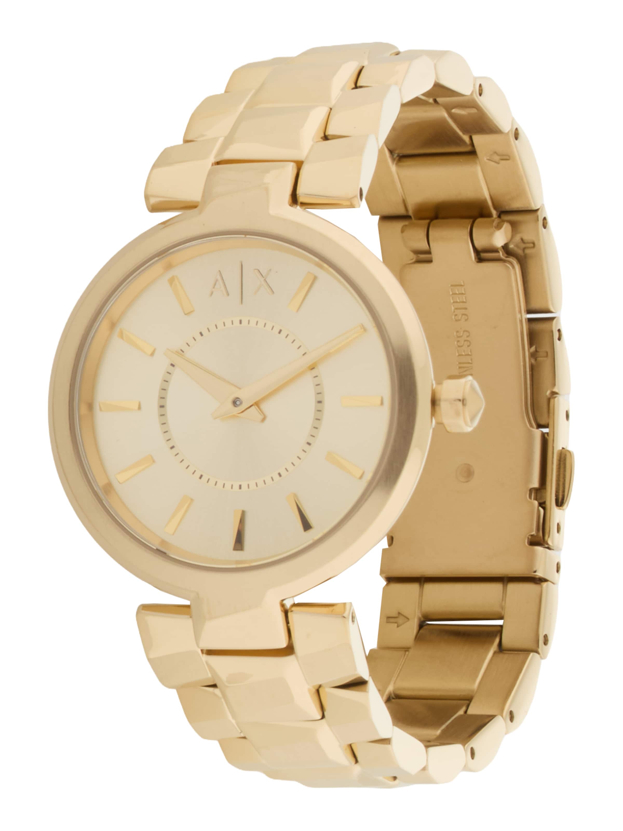 Orologio analogico di ARMANI EXCHANGE in oro: frontale