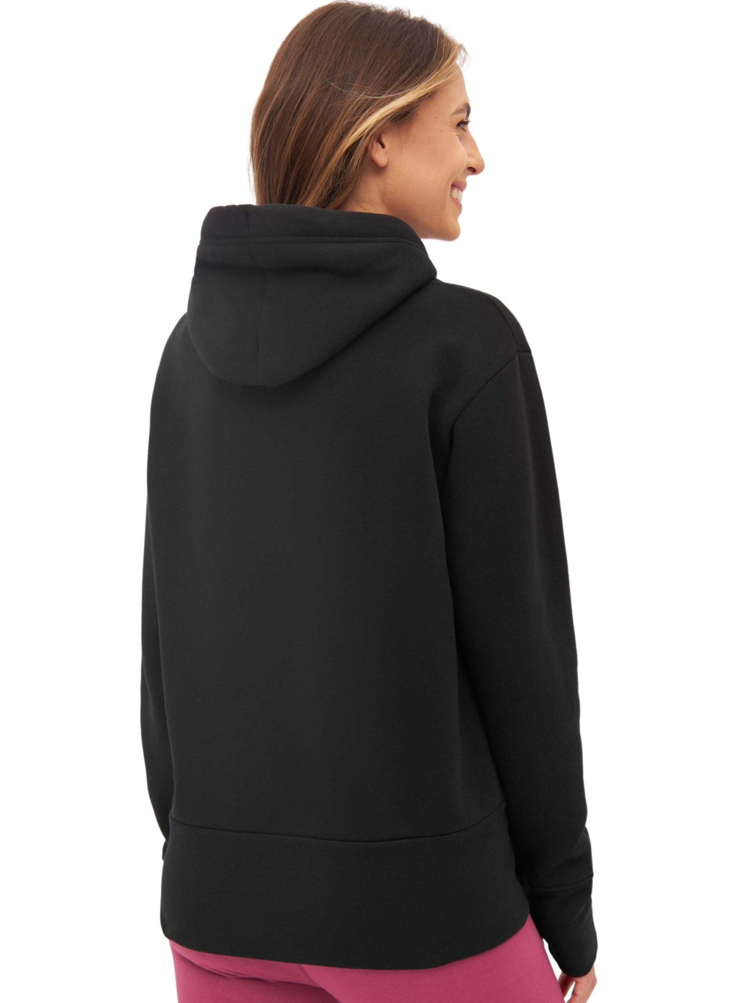BENCH Sweatshirt 'Anise' in Schwarz