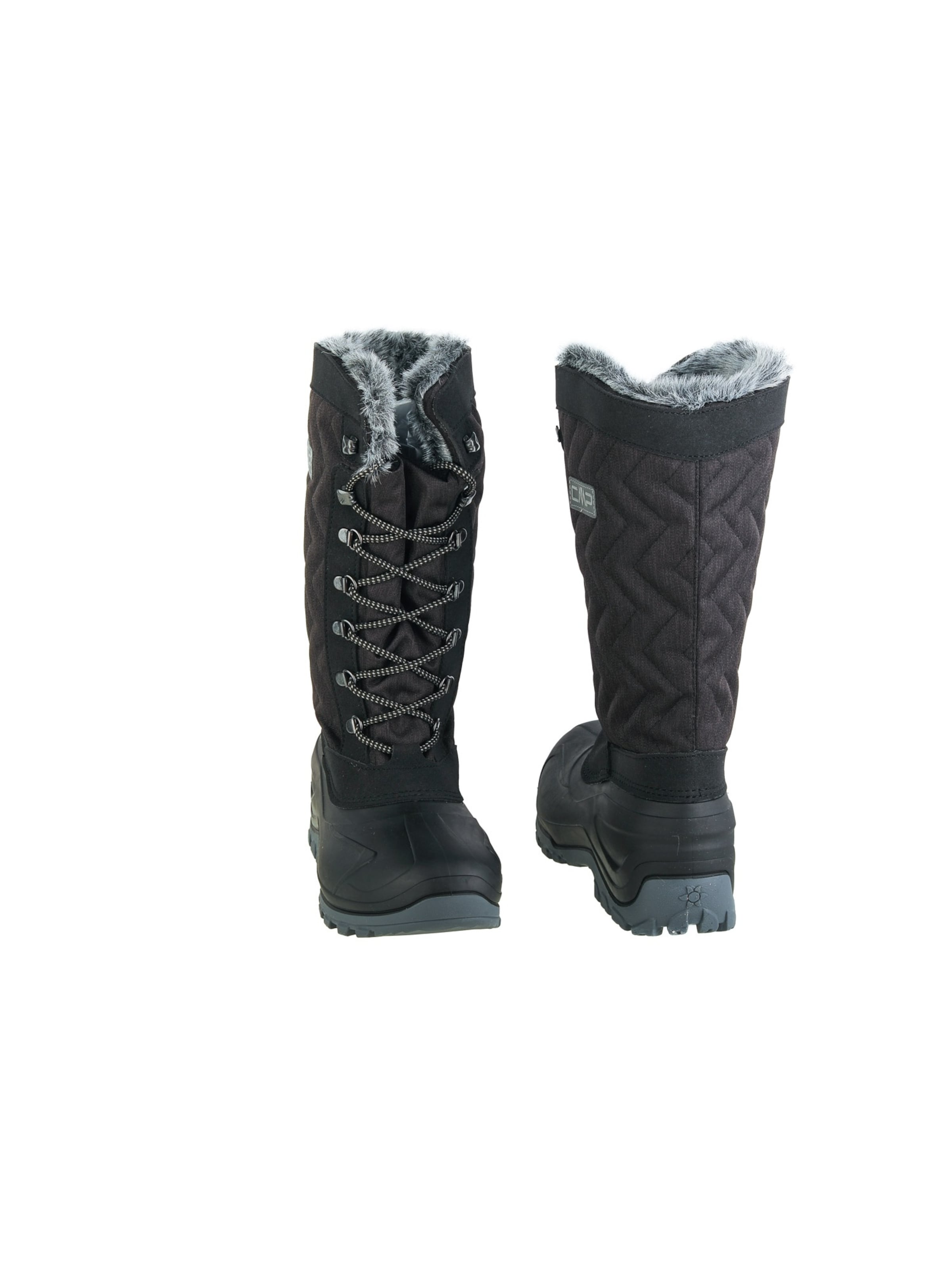 CMP Lace-Up Boots in Black