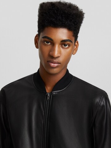 Bershka Between-season jacket in Black