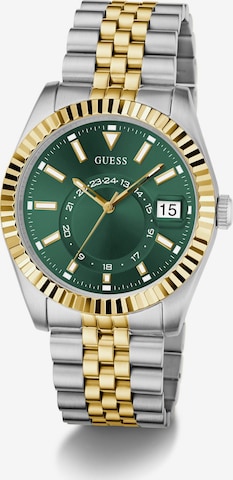 GUESS Analogt ur 'JADEN' i sølv: forside