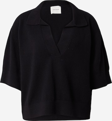 Pulover de la Sofie Schnoor pe negru: față