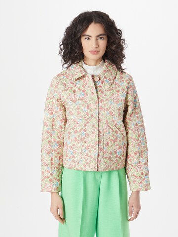 Monki Between-season jacket in Mixed colours: front