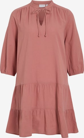 Robe-chemise 'VIPetra' VILA en rouge : devant