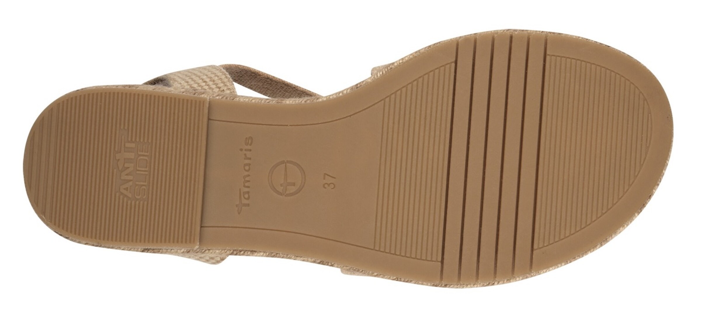 Sandales à lanières Tamaris en bronze