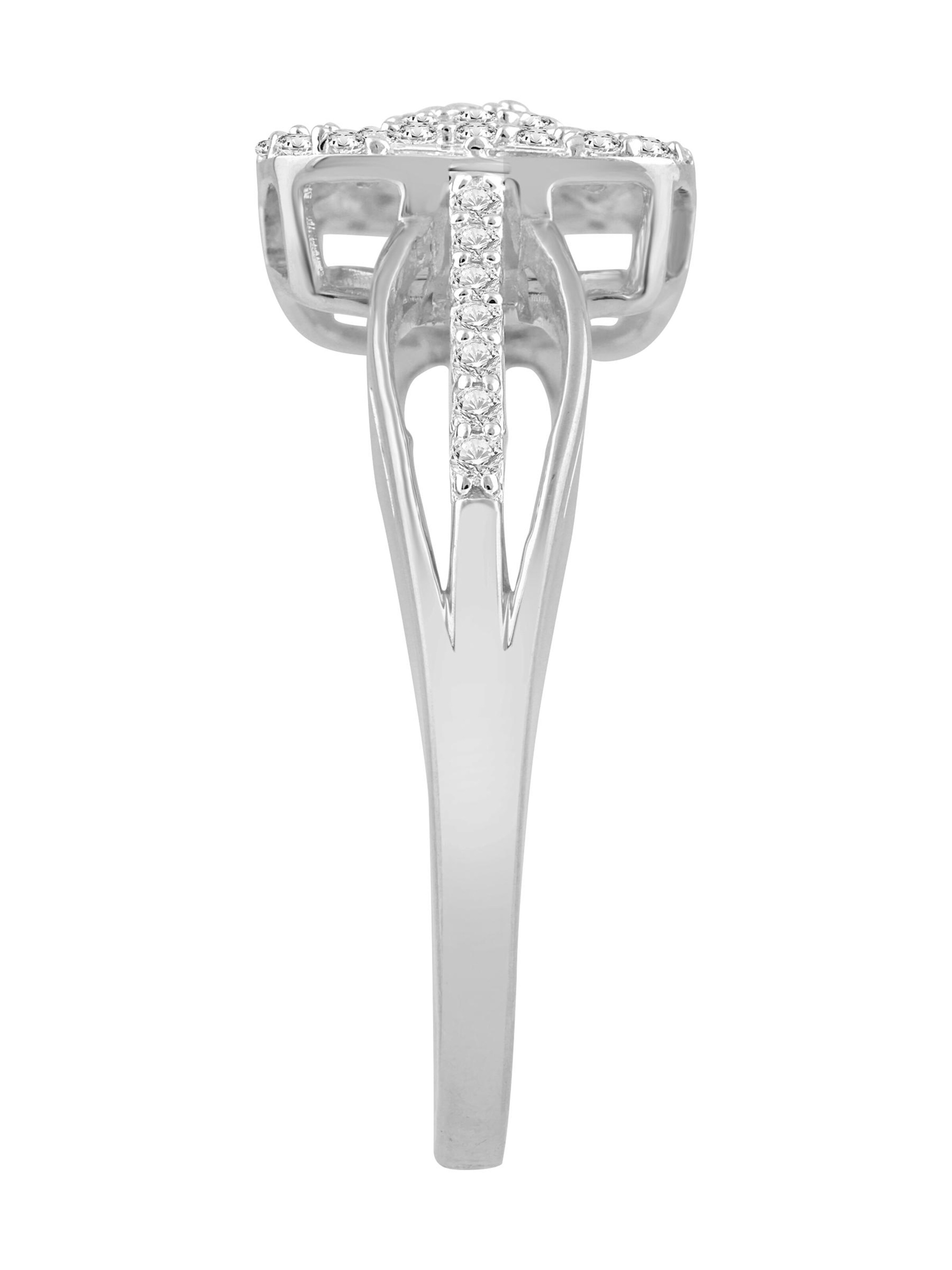 Diamant Exquis Ring in Silver