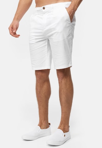 INDICODE JEANS Regular Pants 'San' in White