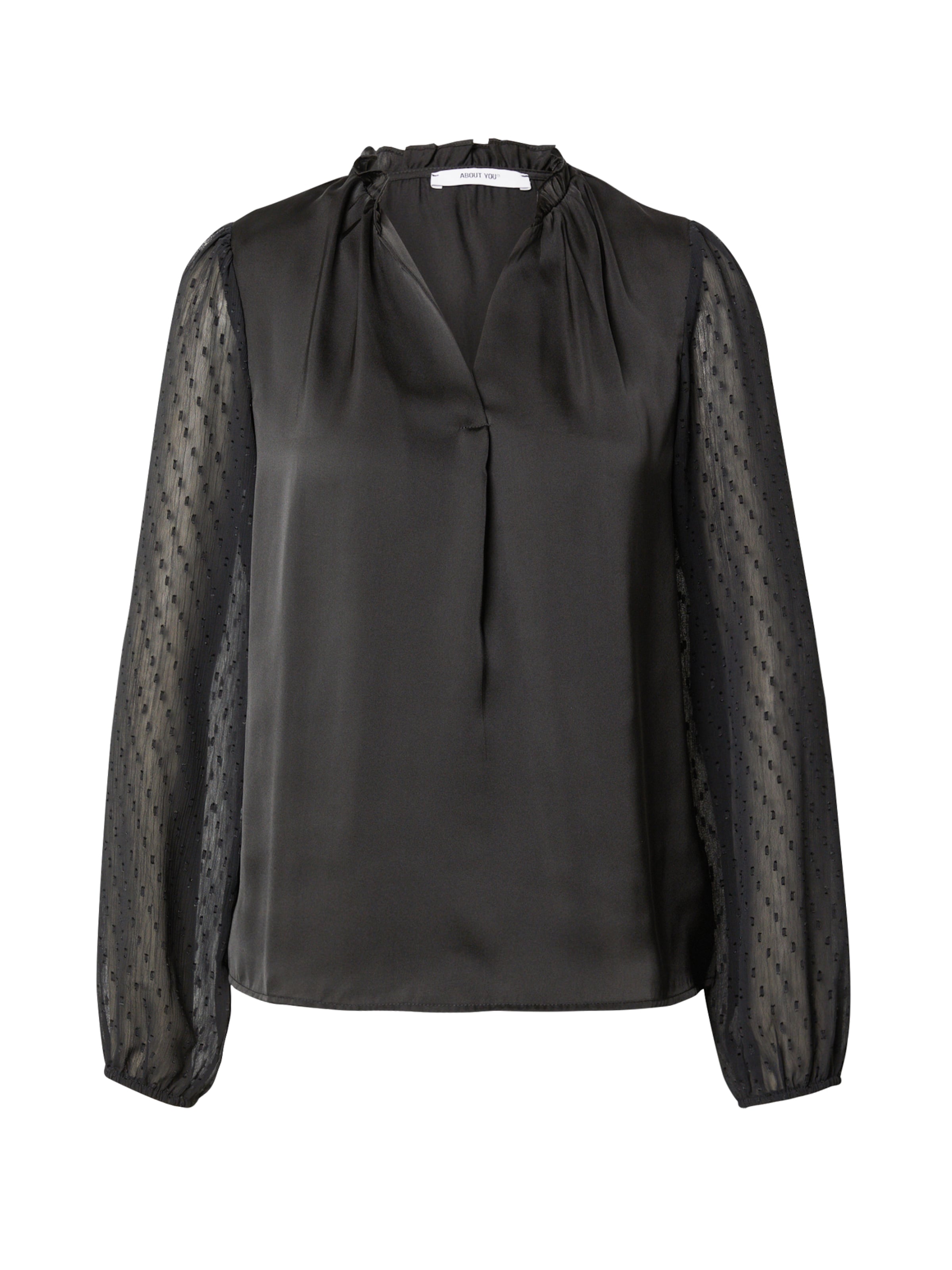 ABOUT YOUBluza 'Laurina' - crna boja: prednji dio