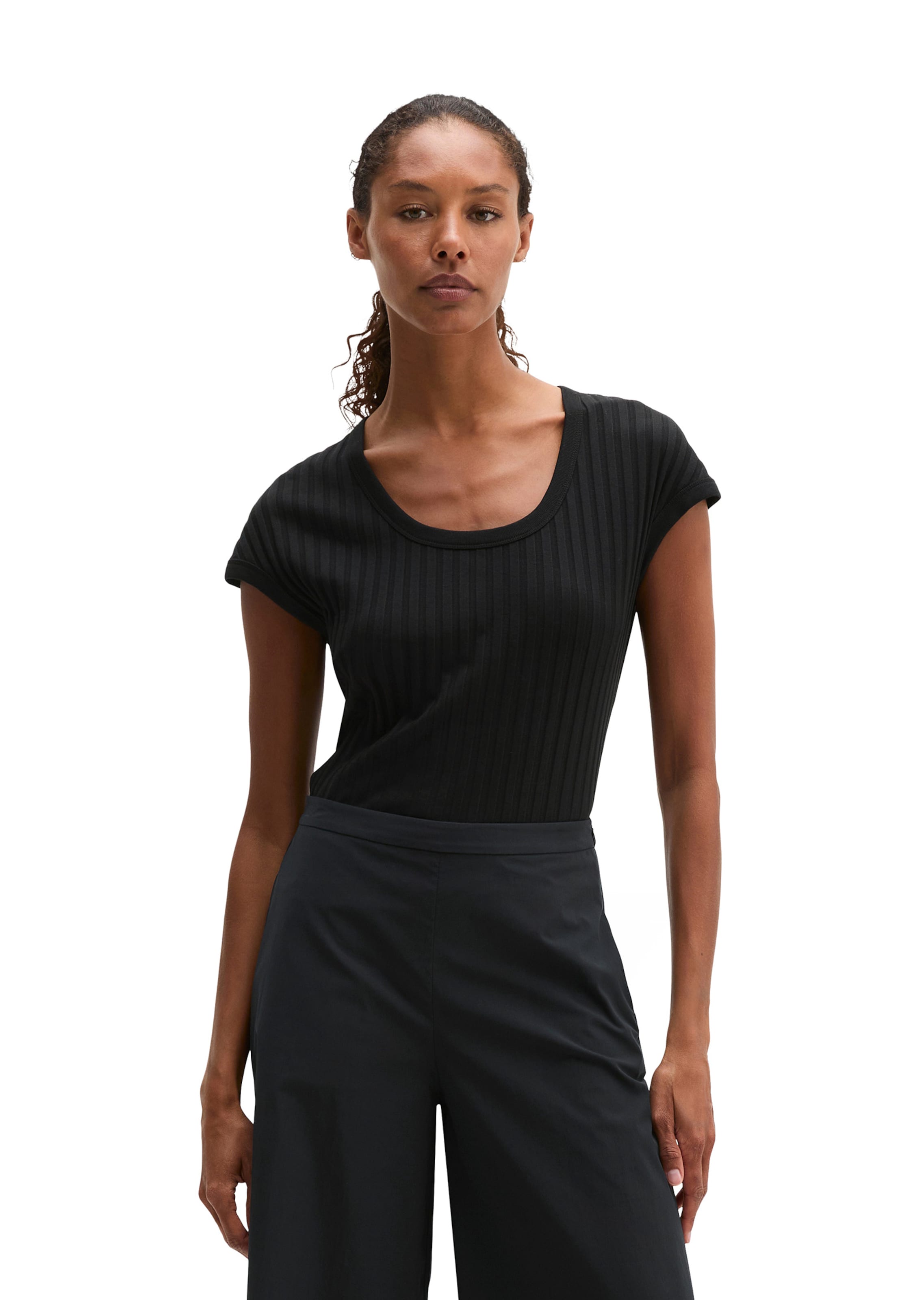 Marc O'Polo Shirt in Black: front