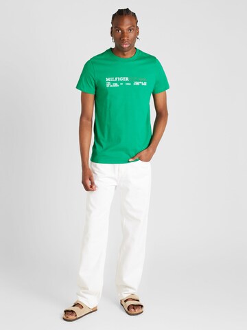 T-Shirt TOMMY HILFIGER en vert