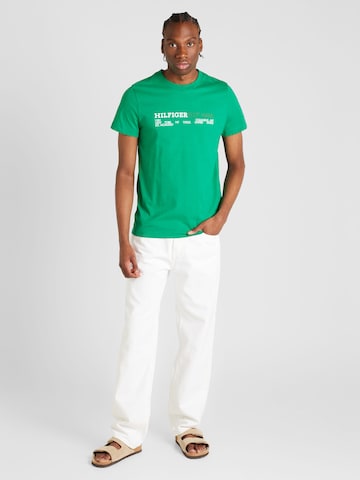 TOMMY HILFIGER Bluser & t-shirts i grøn