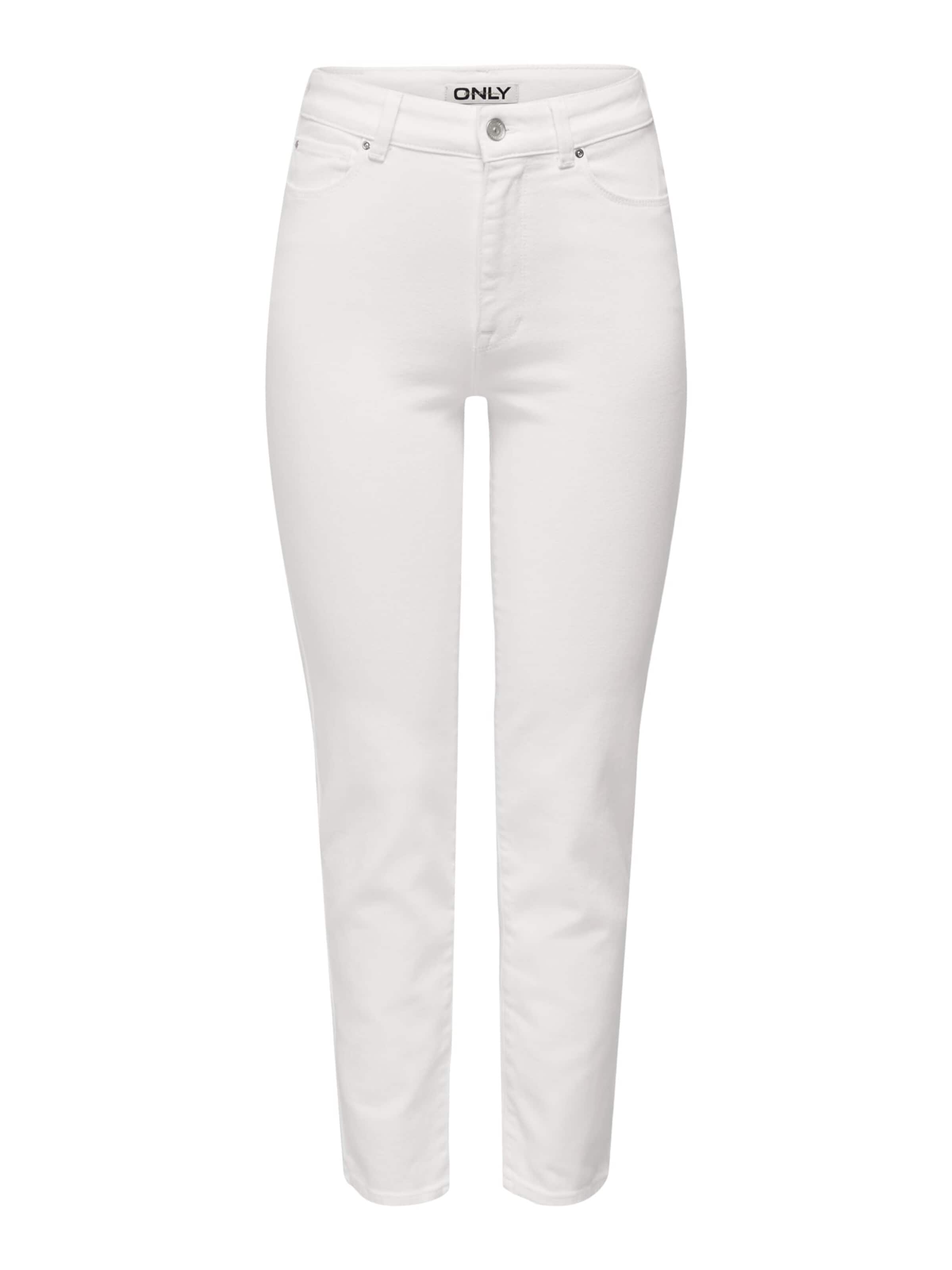ONLY Baggy Jeans 'Emily' in Wit: voorkant