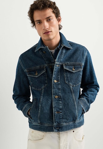 Giacca di mezza stagione 'Albion Trucker' di Pepe Jeans in blu: frontale
