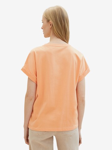 TOM TAILOR Shirt in Oranje