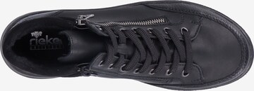 Rieker Lace-Up Boots in Black