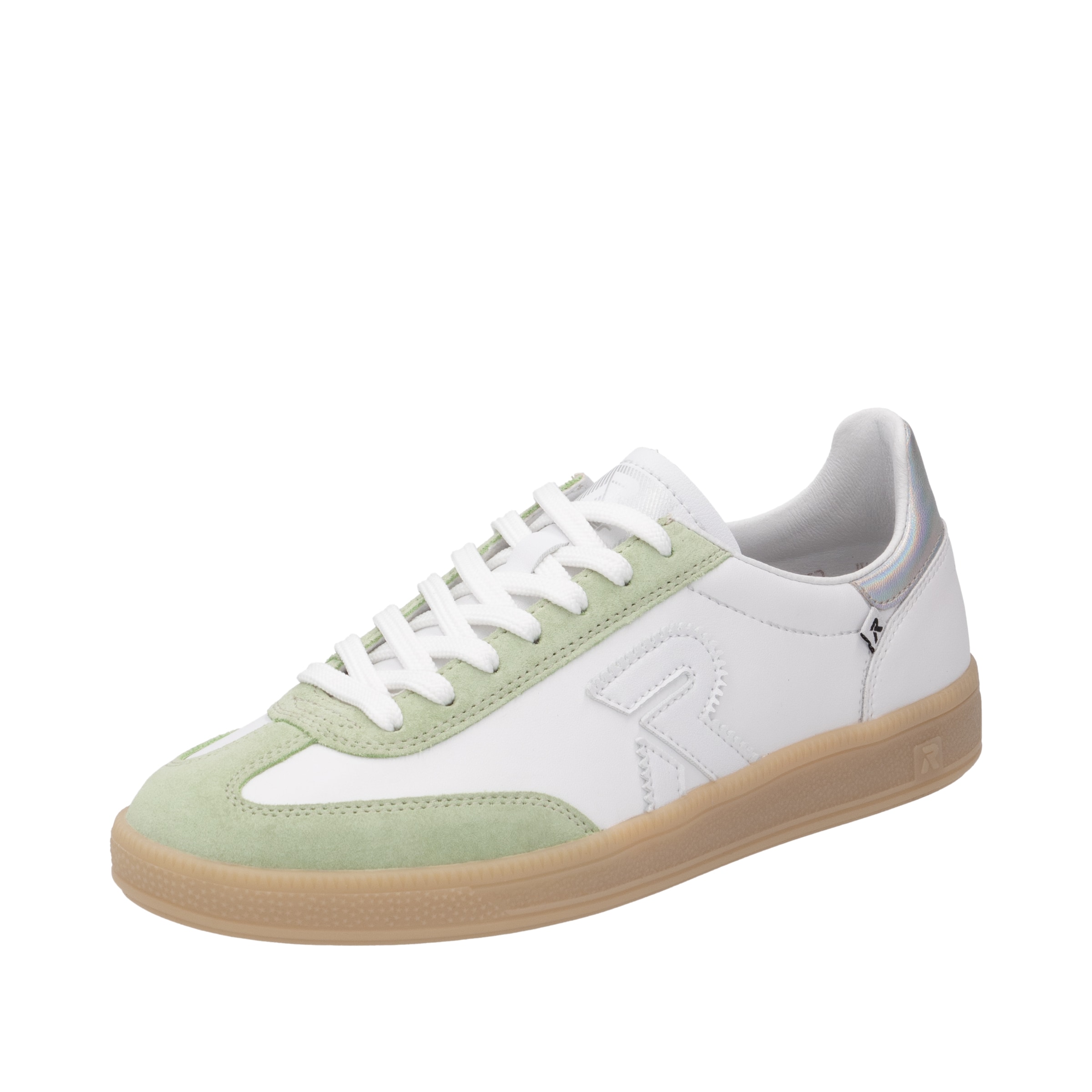 Sneaker bassa ' W2200 ' di Rieker Sport in bianco: frontale