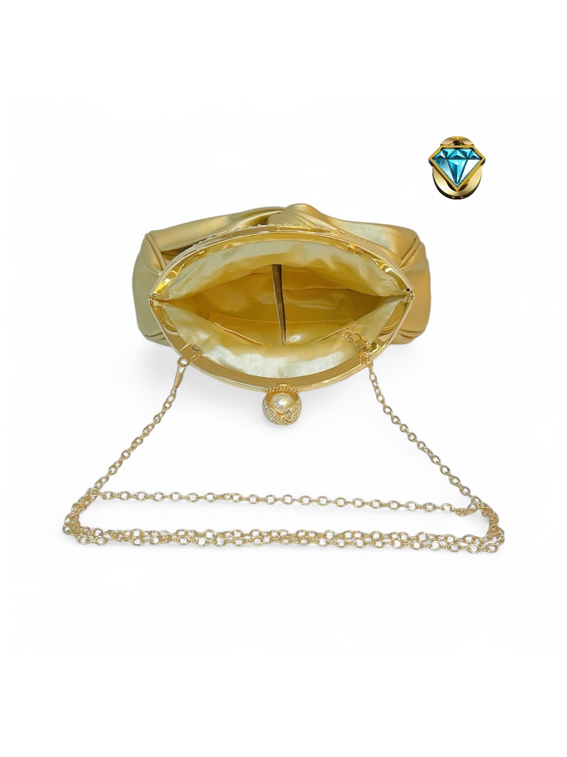 Elegon Handbag 'Model Slovakia Gold' in Gold