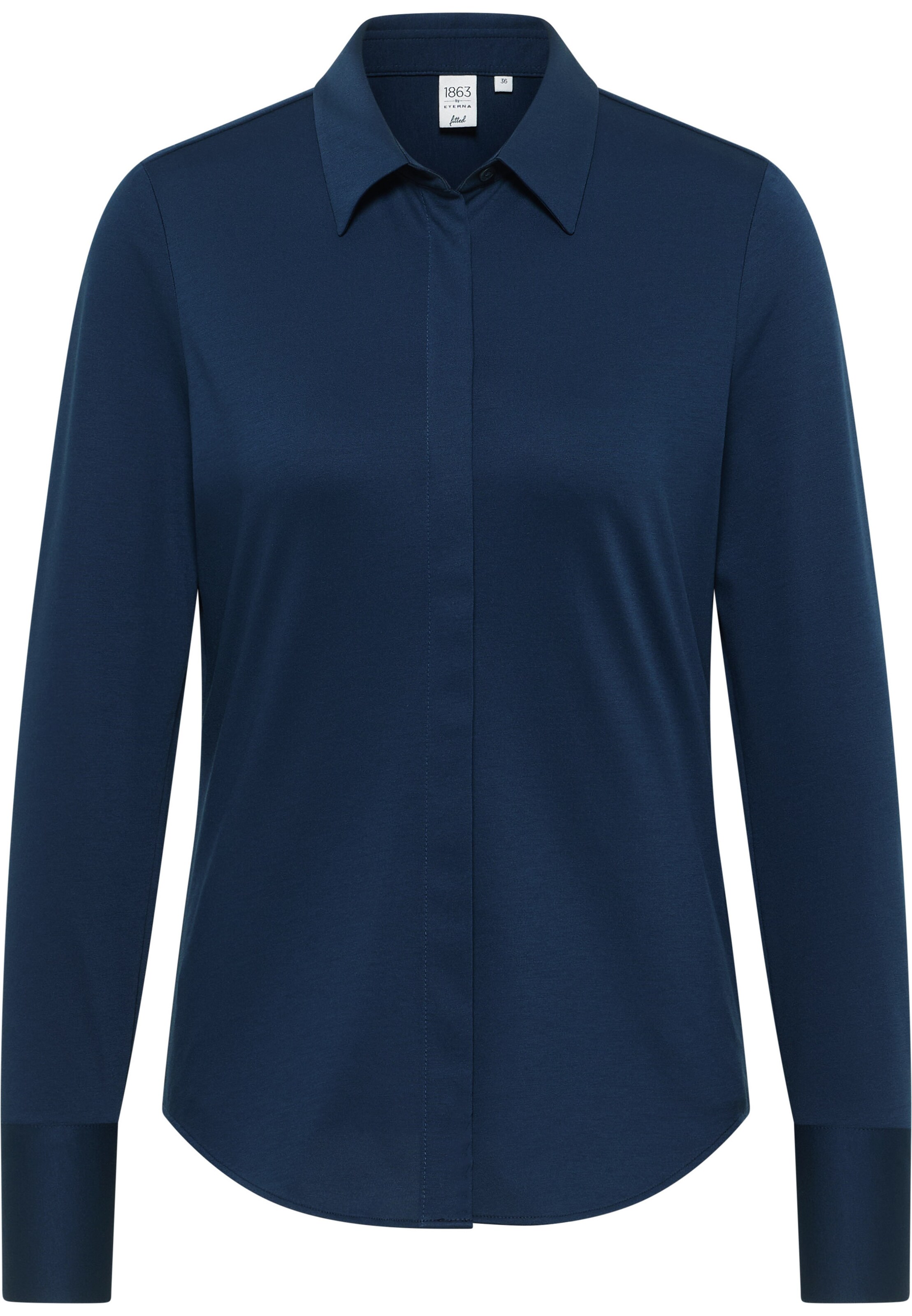 ETERNA Bluse in Blau: Vorderseite