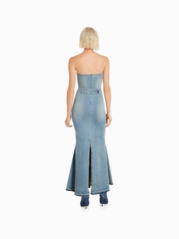 Bershka Jurk in Blauw