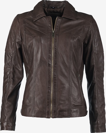 JCC Tussenjas in Bruin: voorkant