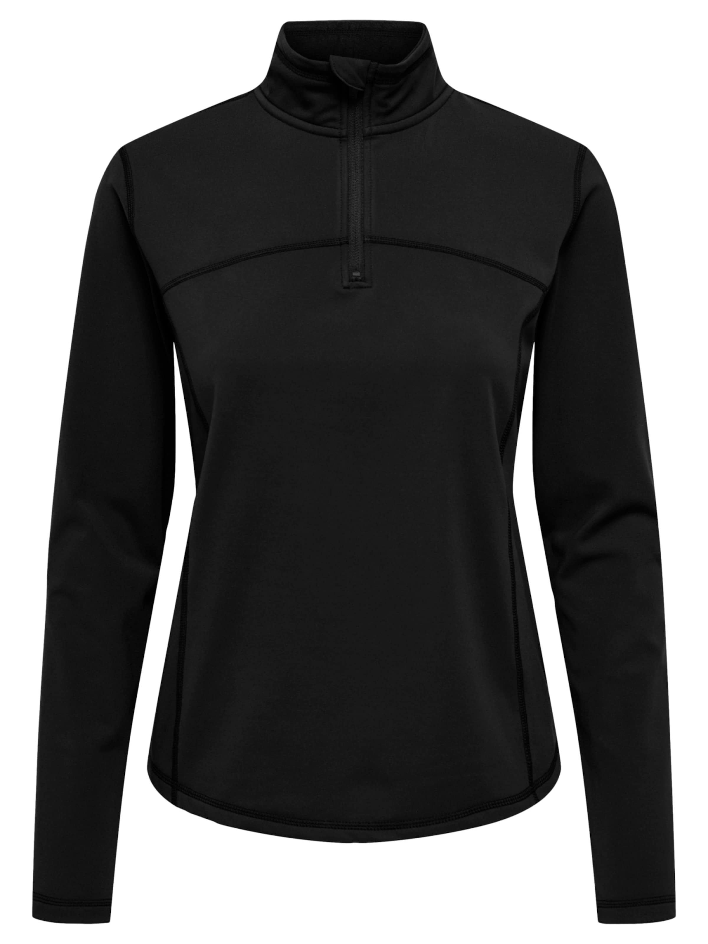 Veste en polaire 'Jill' ONLY PLAY en noir : devant