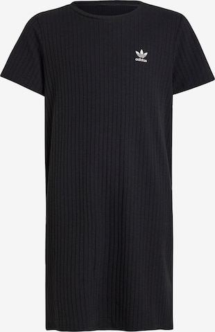 ADIDAS ORIGINALS Dress 'Ribbed Dress' in Black: front