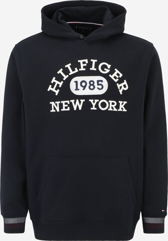 Tommy Hilfiger Big & Tall Μπλούζα φούτερ σε μπλε: μπροστά