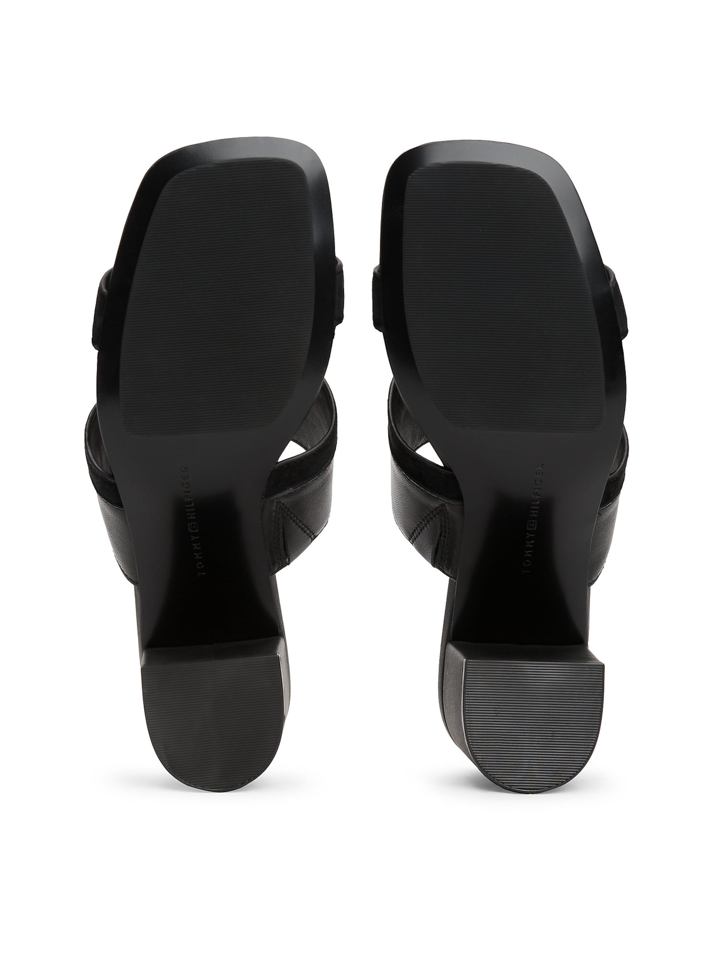 TOMMY HILFIGER Muiltjes in Zwart
