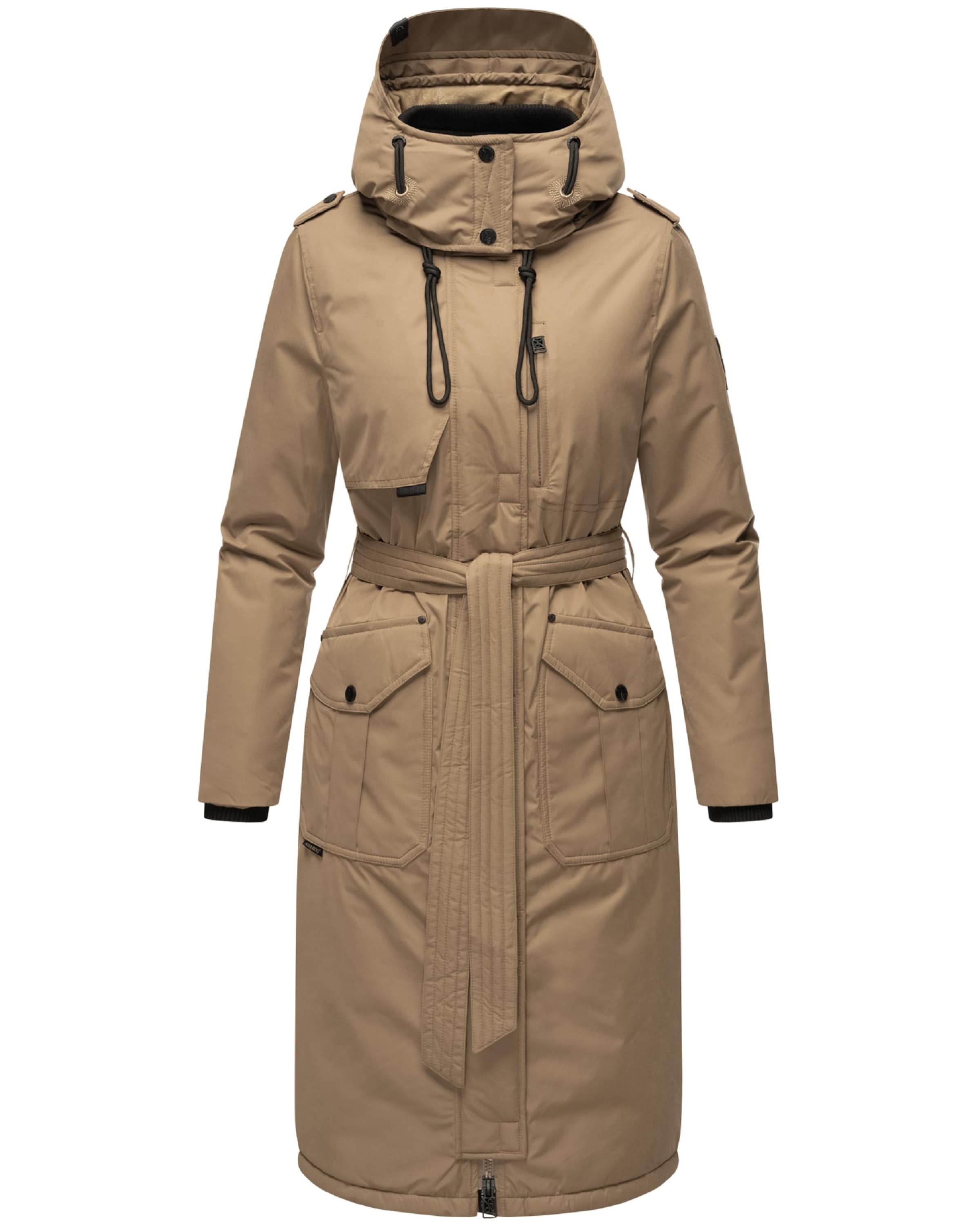 Palton de iarnă 'Hokulanii' NAVAHOO pe maro deschis, Vizualizare produs